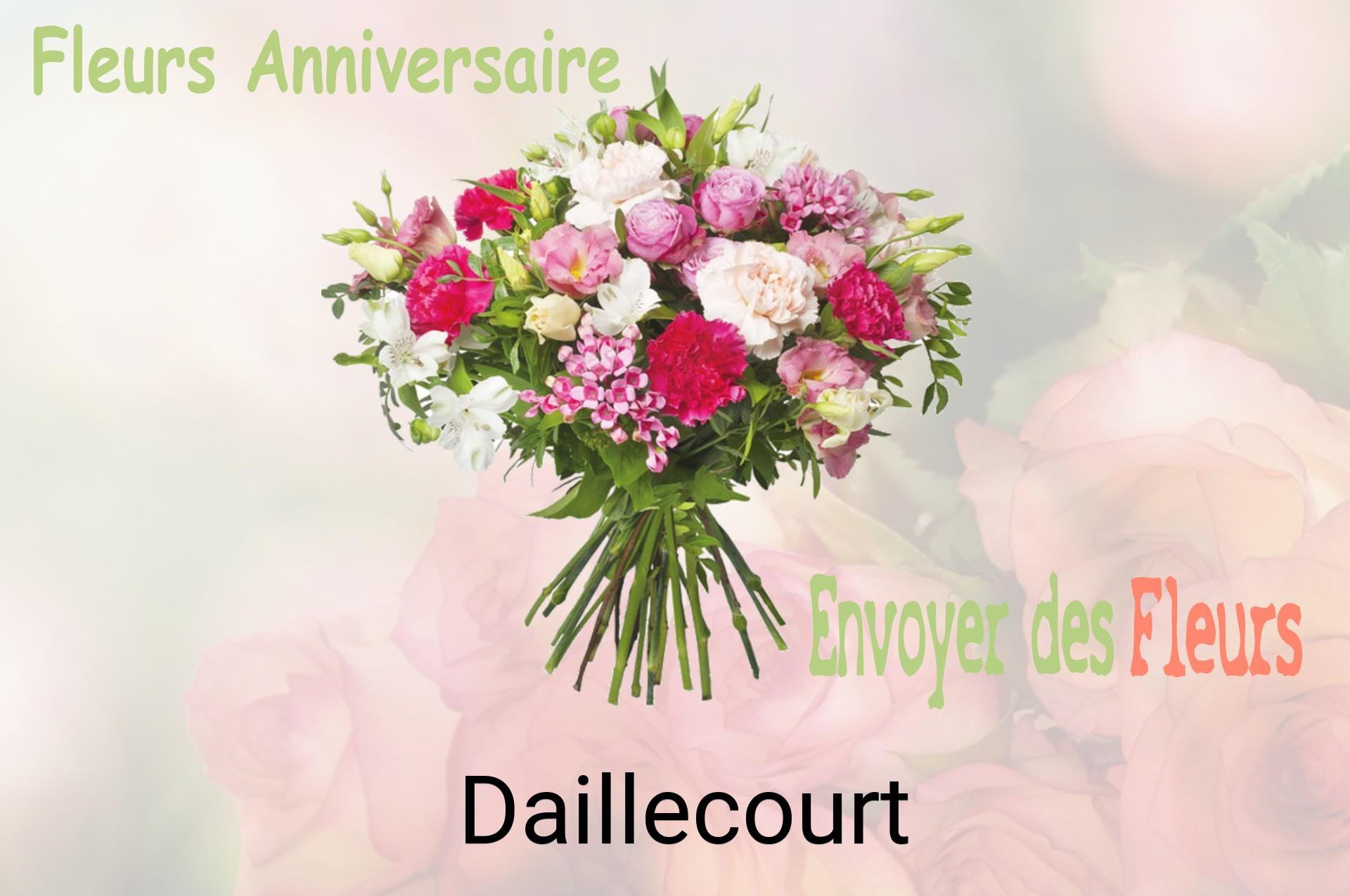 Bouquet de fleurs d’anniversaire livré à Daillecourt
