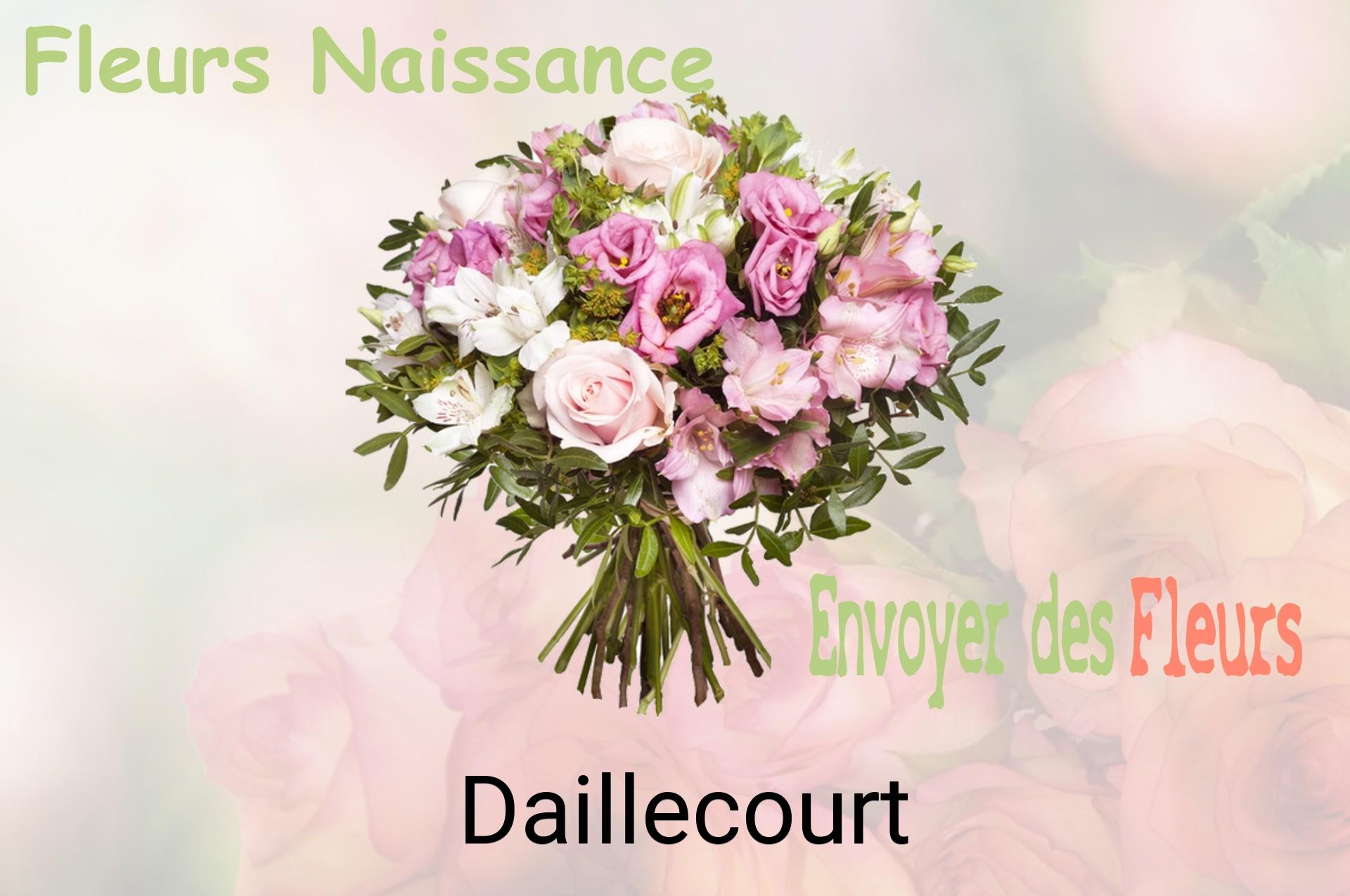 Bouquet de fleurs de naissance livré à Daillecourt